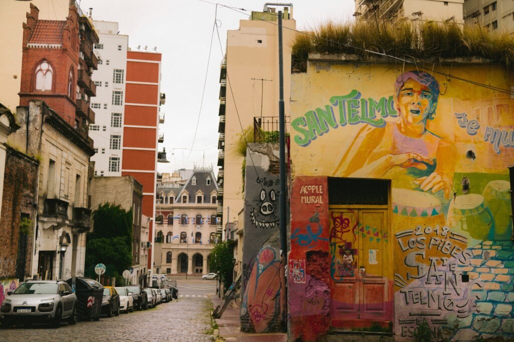 San Telmo: As one of the oldest neighborhoods in Buenos Aires, San Telmo is brimming with history, cobblestone streets, and antique shops - where to stay in buenos aires