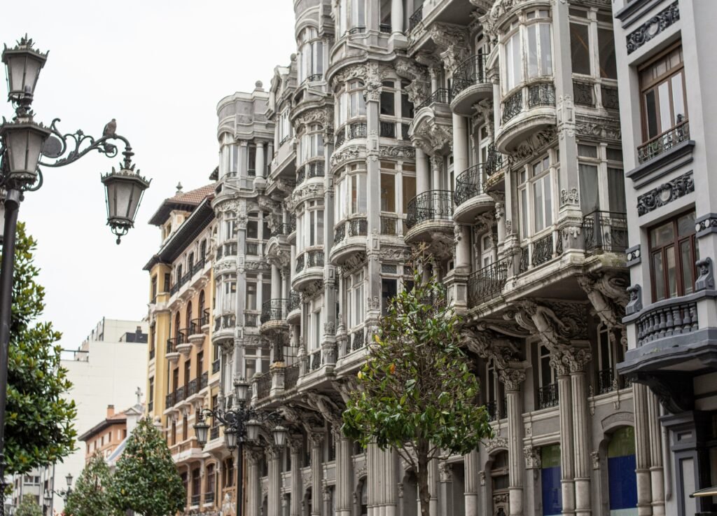 Oviedo, the capital city of the Asturias region in northern Spain