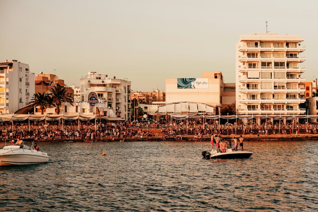 Ibiza Town, the vibrant capital of the Balearic island of Ibiza